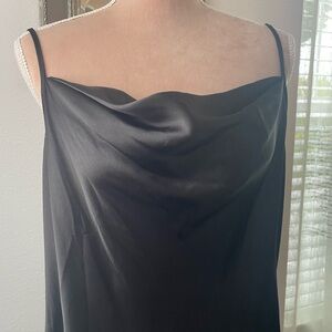 Bebe Elegant satin Black Garment, Bebe XL